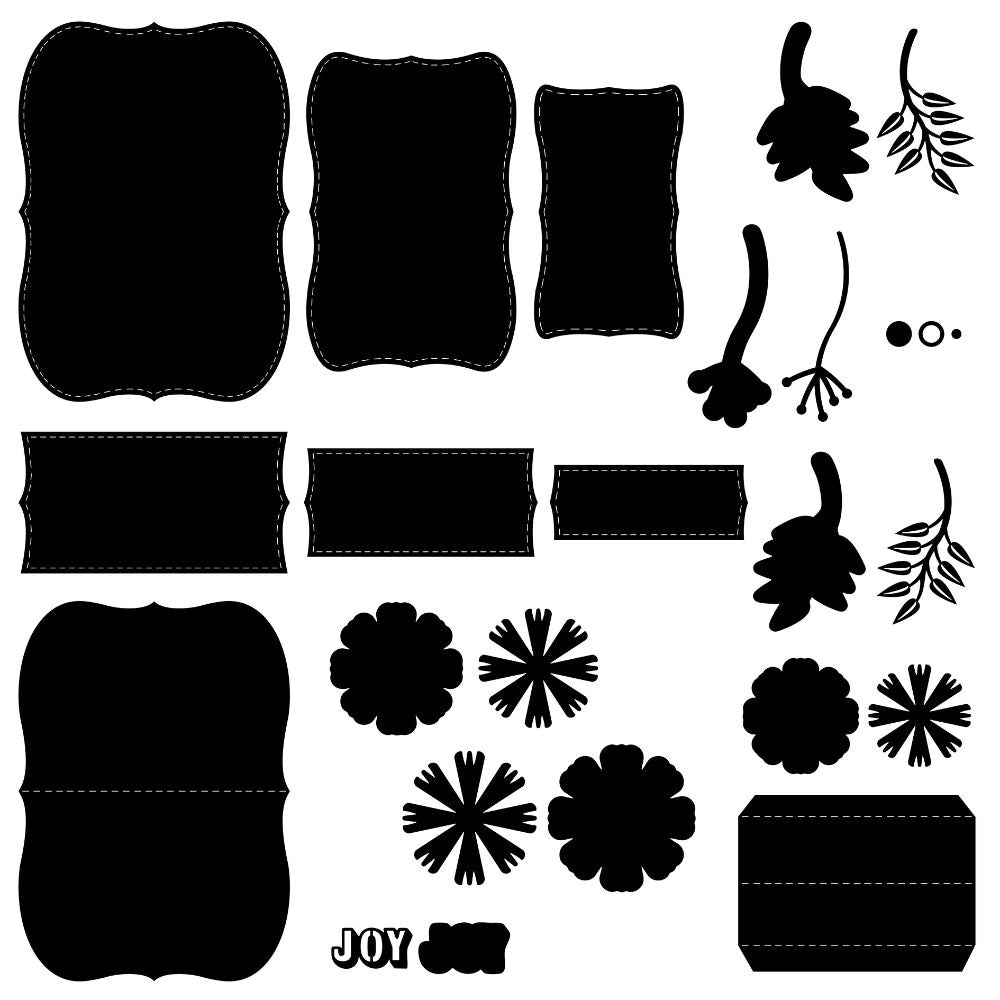 The Crafty Witches Floral Bewitching Cards SVG & PDF Download - Image 9