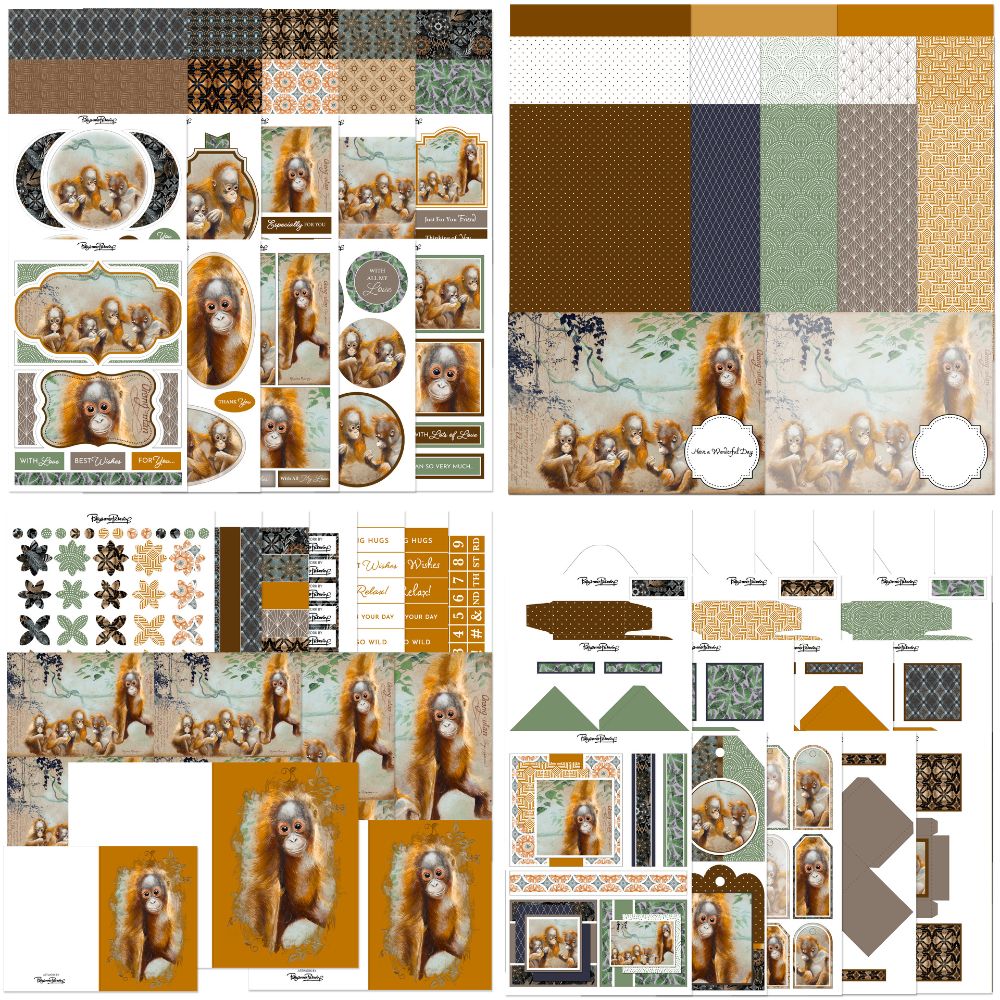 Pollyanna Pickering - Orangutan Buffoonery Digital Collection - Image 2