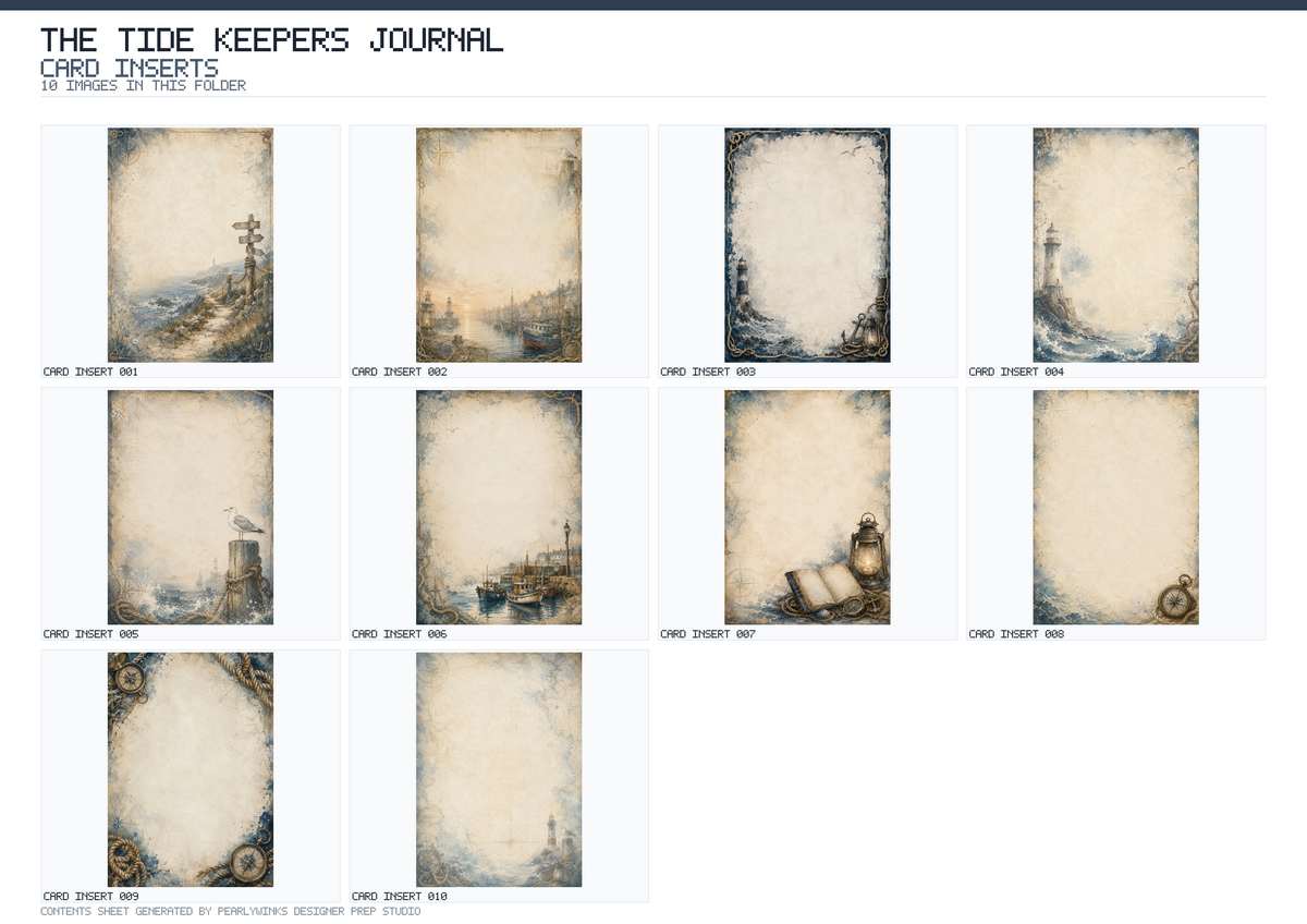 Pearlywinks - Tide Keepers Journal Digital Download - Image 6