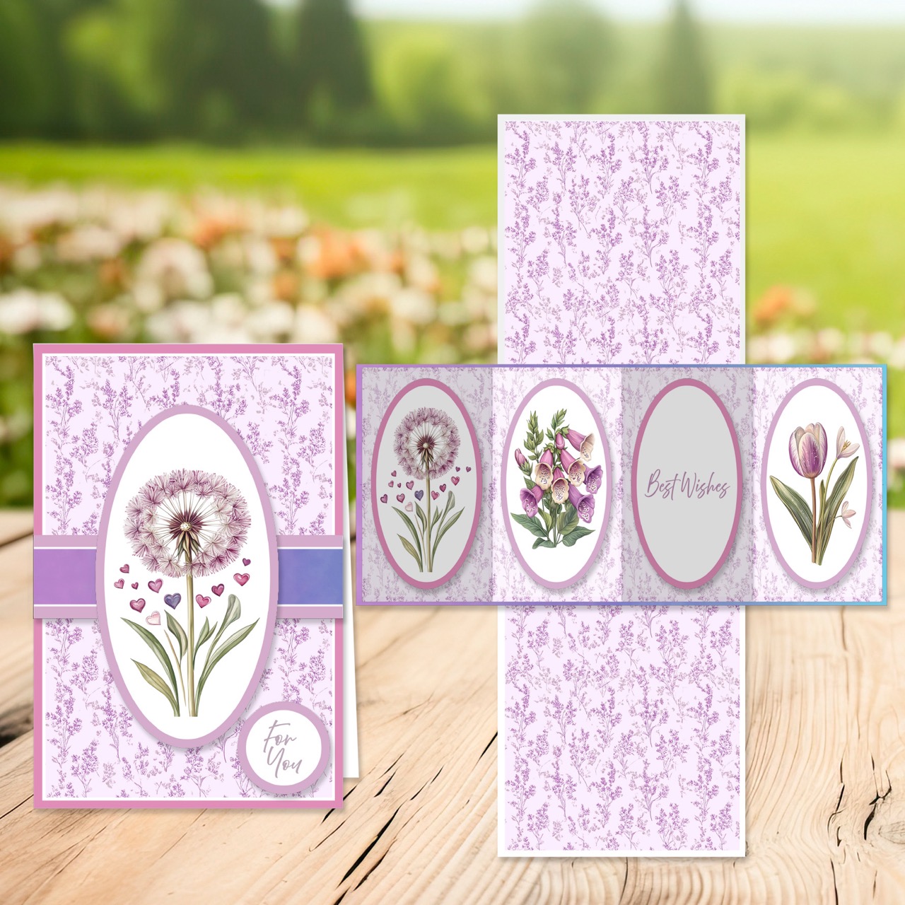 The Crafty Witches - Twisty Pop Out Cards SVG Vol I - Image 12