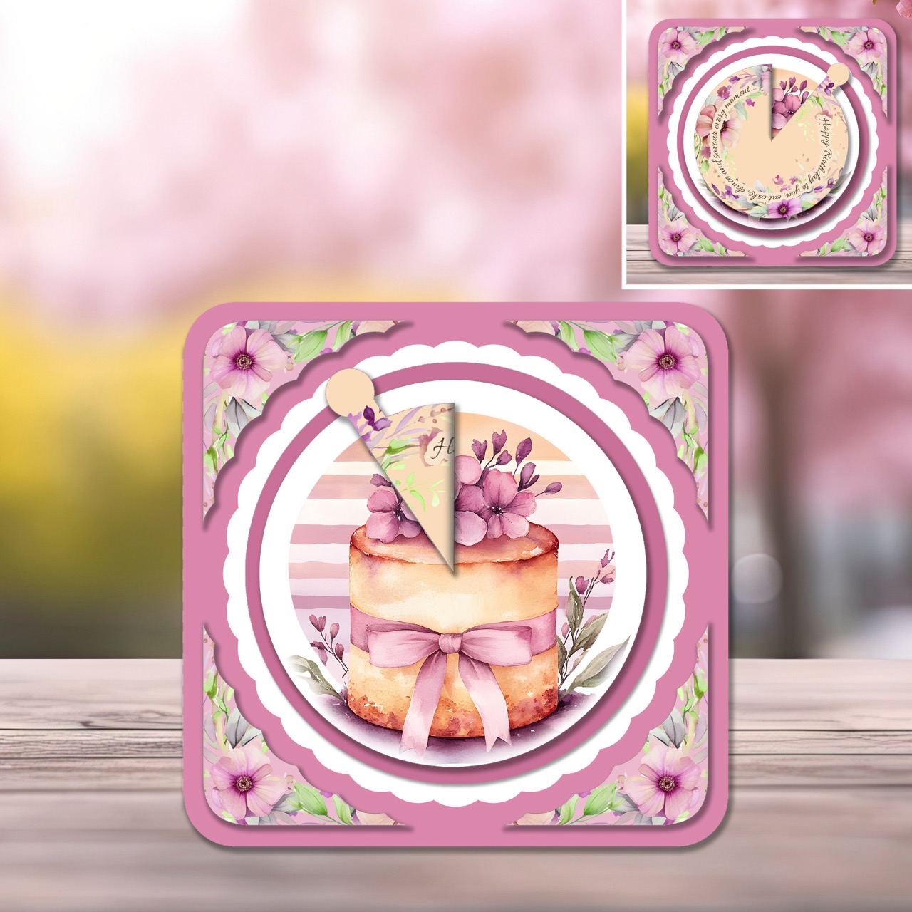 The Crafty Witches - Wishing Wheel Kinetic Cards Digital Kit - Image 16