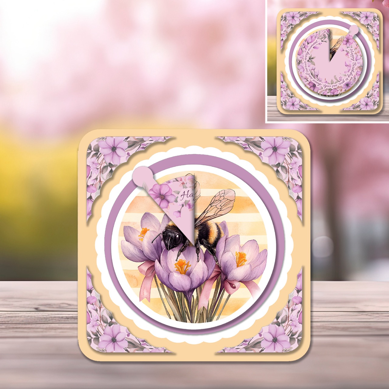 The Crafty Witches - Wishing Wheel Kinetic Cards Digital Kit - Image 15