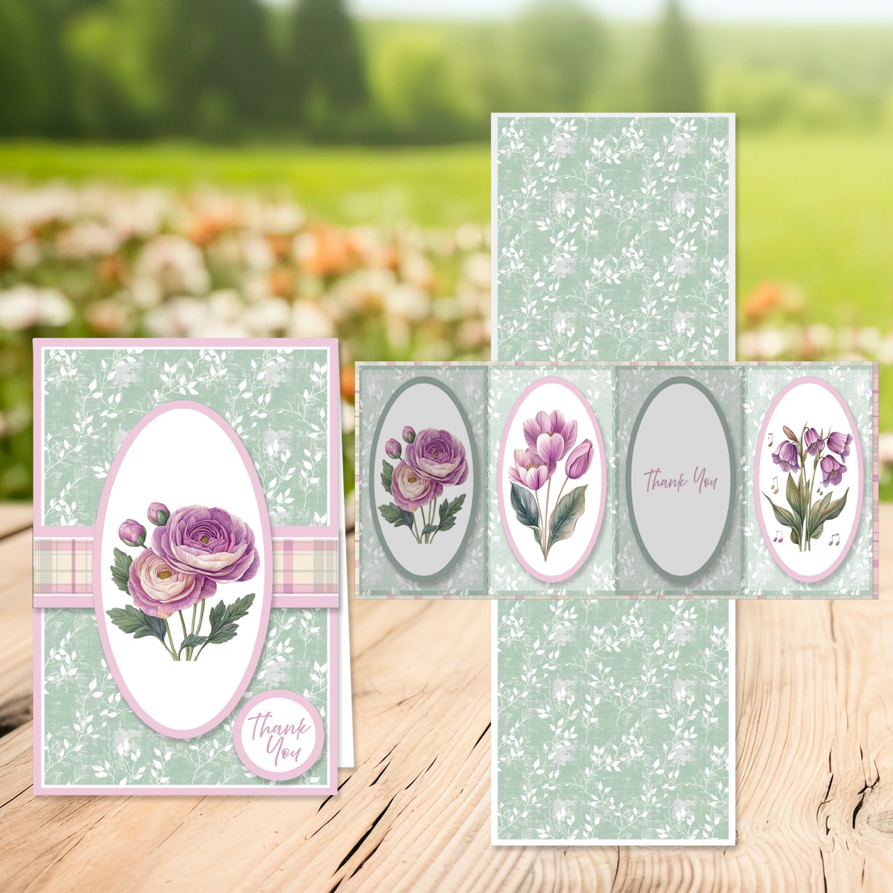 The Crafty Witches - Twisty Pop Out Cards SVG Vol I - Image 14