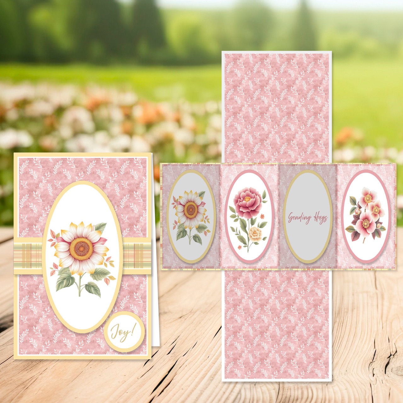 The Crafty Witches - Twisty Pop Out Cards SVG Vol I - Image 15