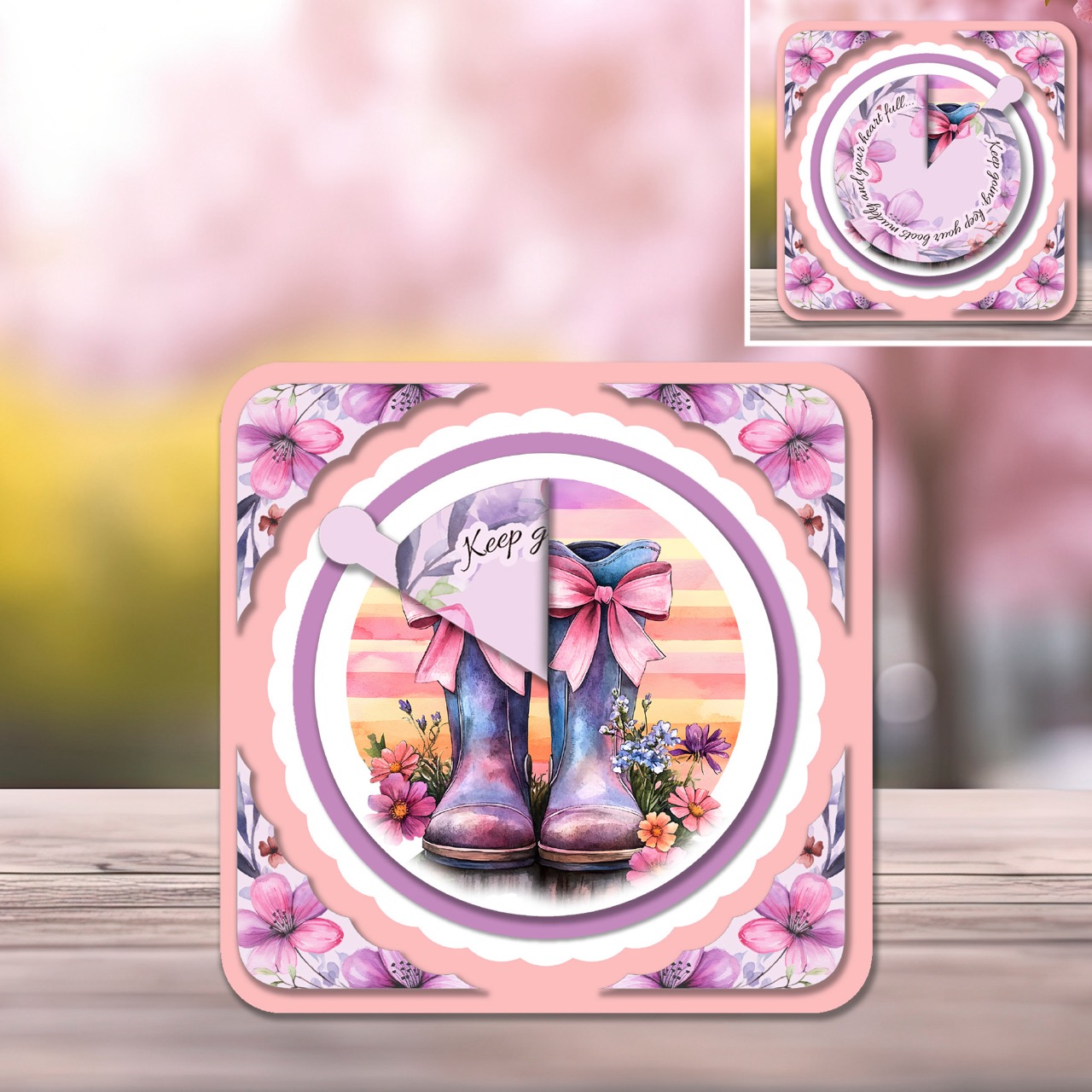 The Crafty Witches - Wishing Wheel Kinetic Cards Digital Kit - Image 11