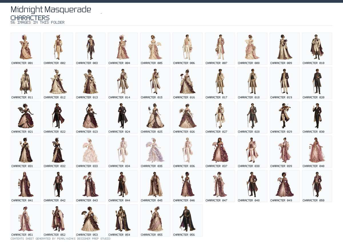 Pearlywinks - Midnight Masquerade Digital Download - Image 5
