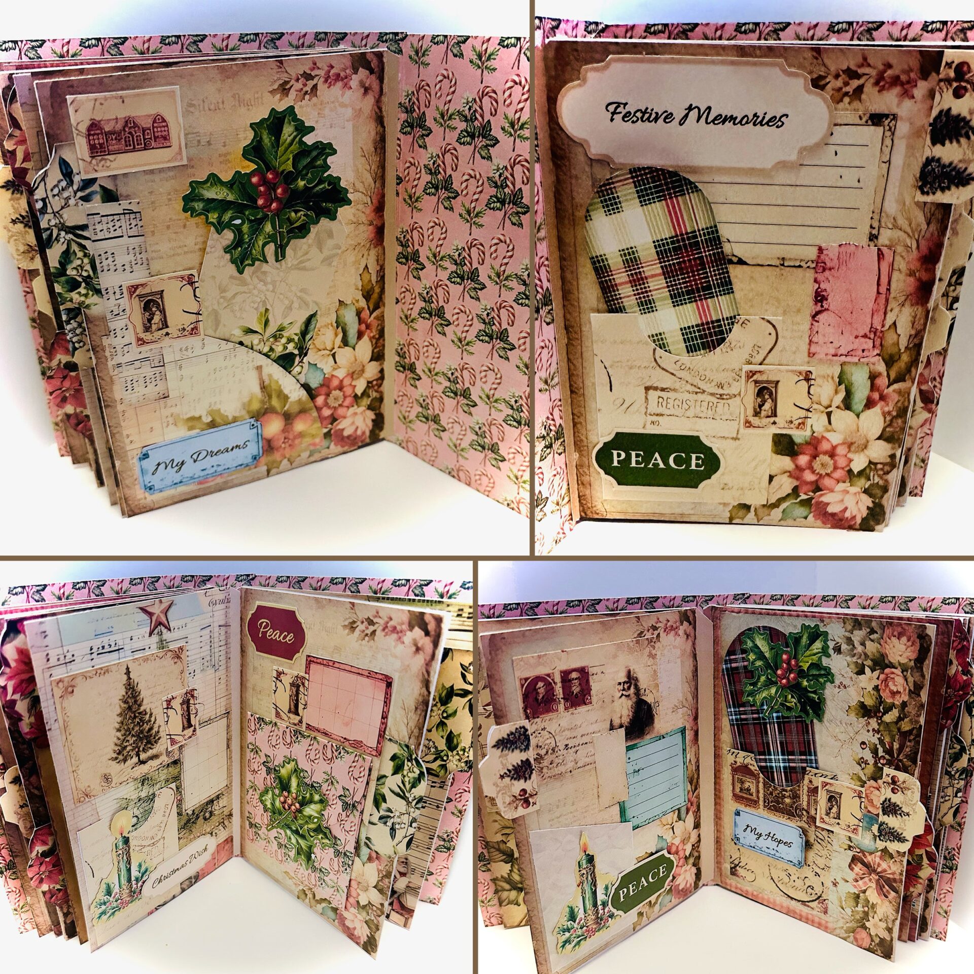 The Crafty Witches Christmas Memories Junk Journal Download Kit - Image 2