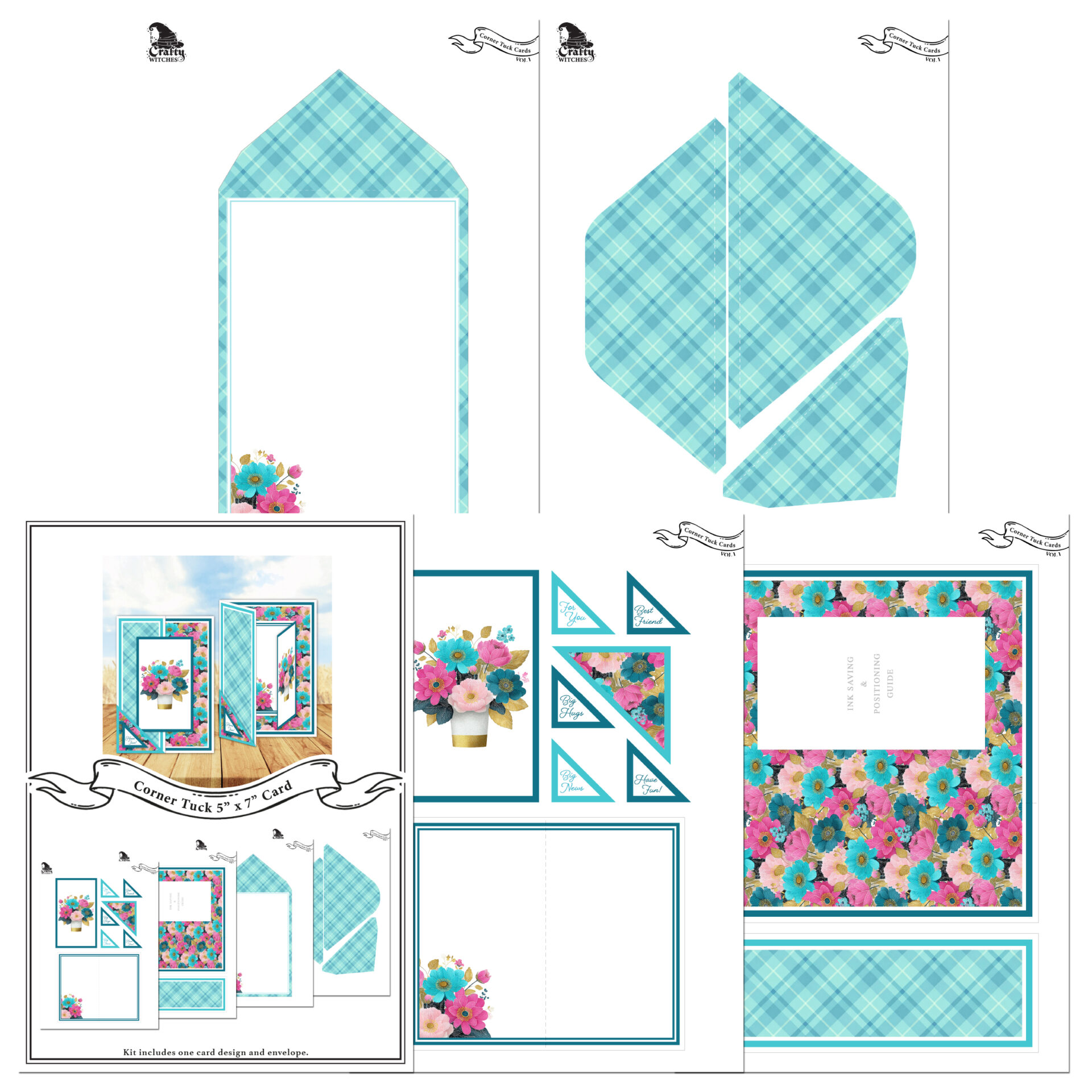 The Crafty Witches Corner Tuck cards Vol I Digital Collection - Image 9