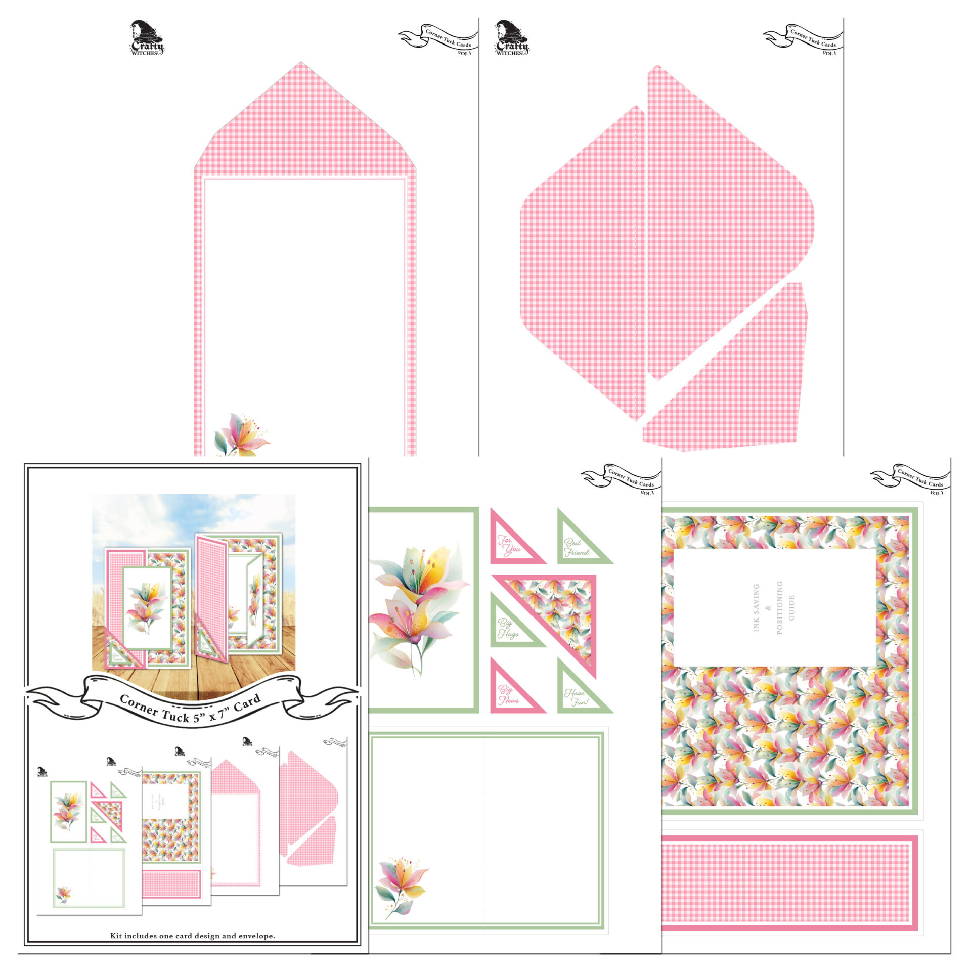 The Crafty Witches Corner Tuck cards Vol I Digital Collection - Image 8