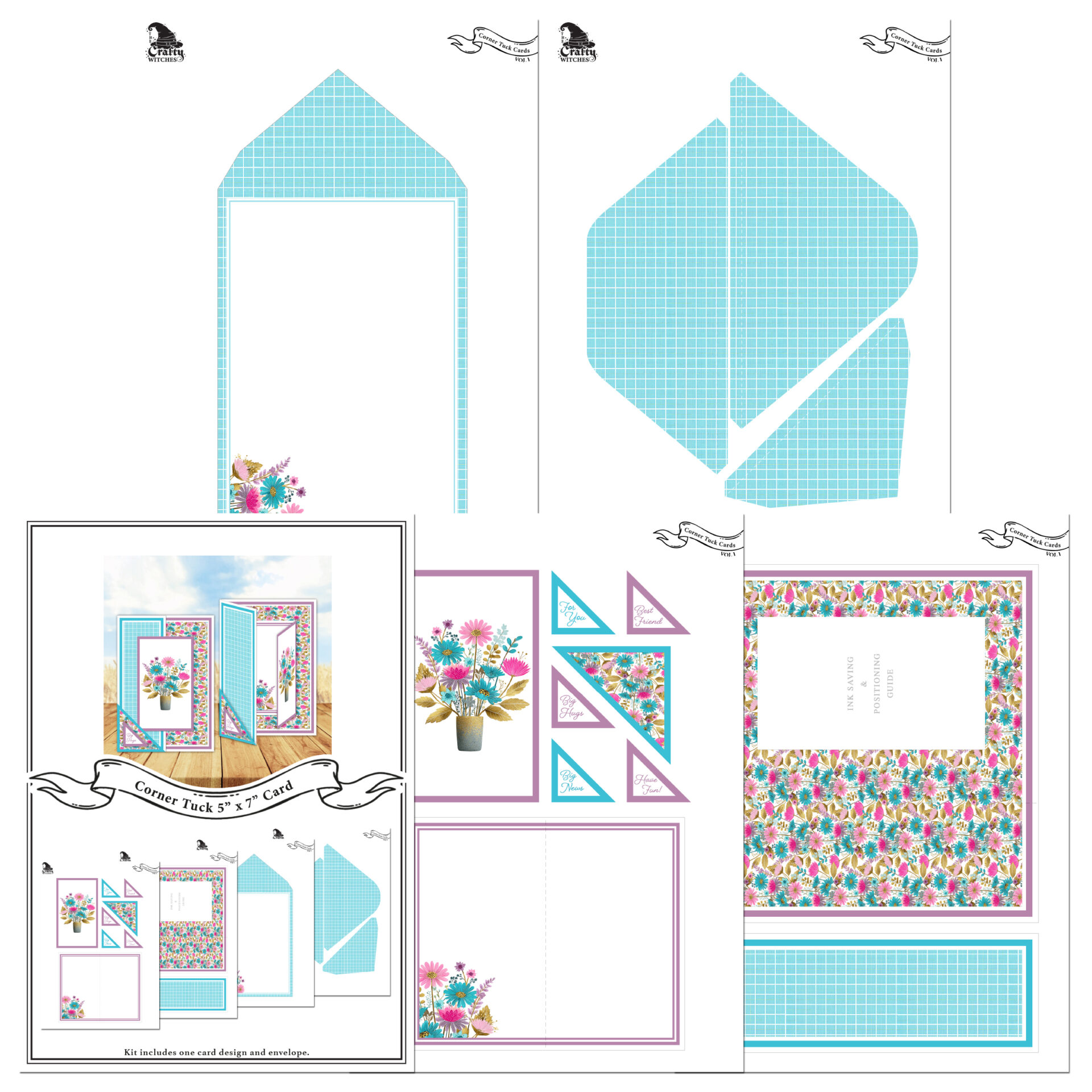 The Crafty Witches Corner Tuck cards Vol I Digital Collection - Image 7