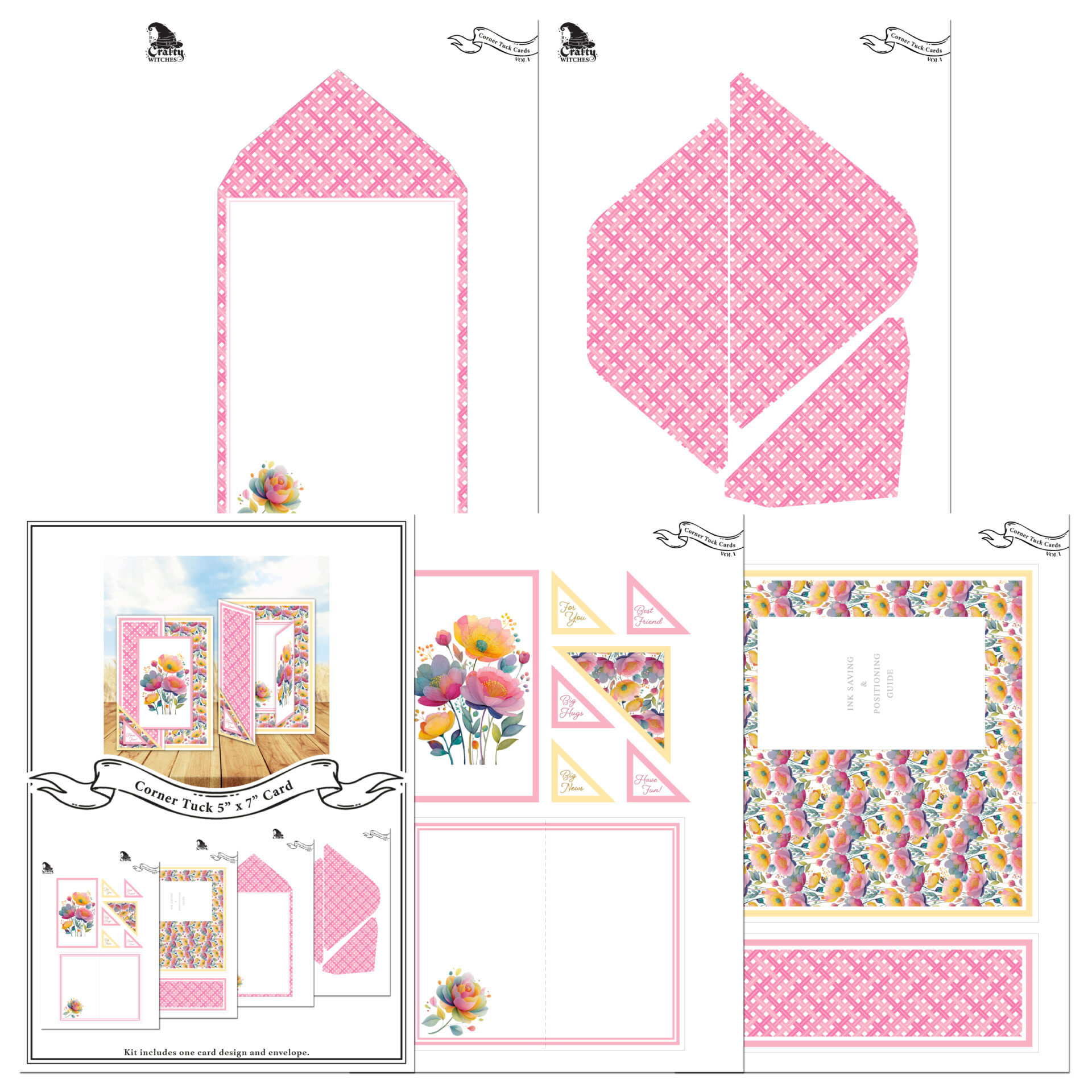 The Crafty Witches Corner Tuck cards Vol I Digital Collection - Image 6