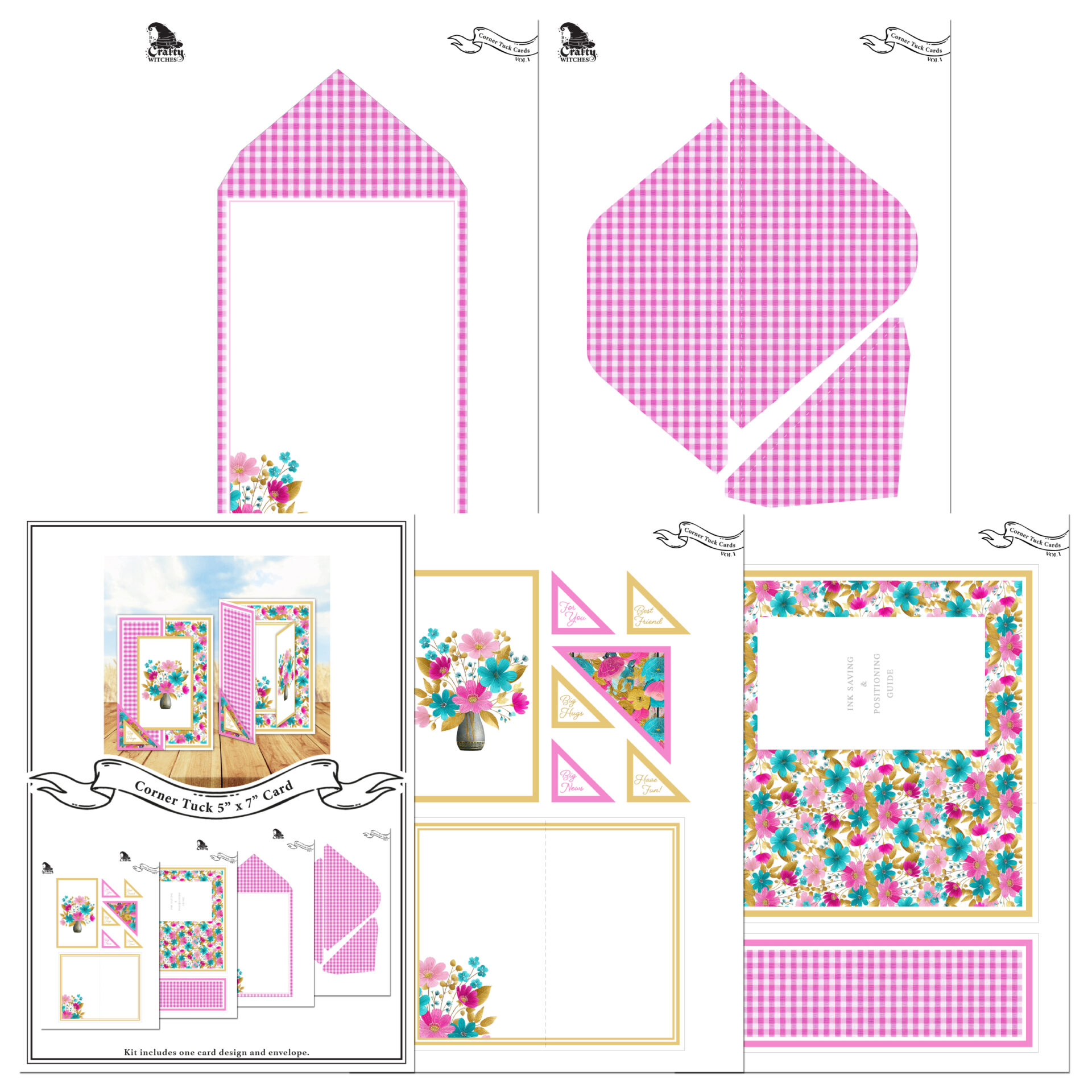 The Crafty Witches Corner Tuck cards Vol I Digital Collection - Image 4