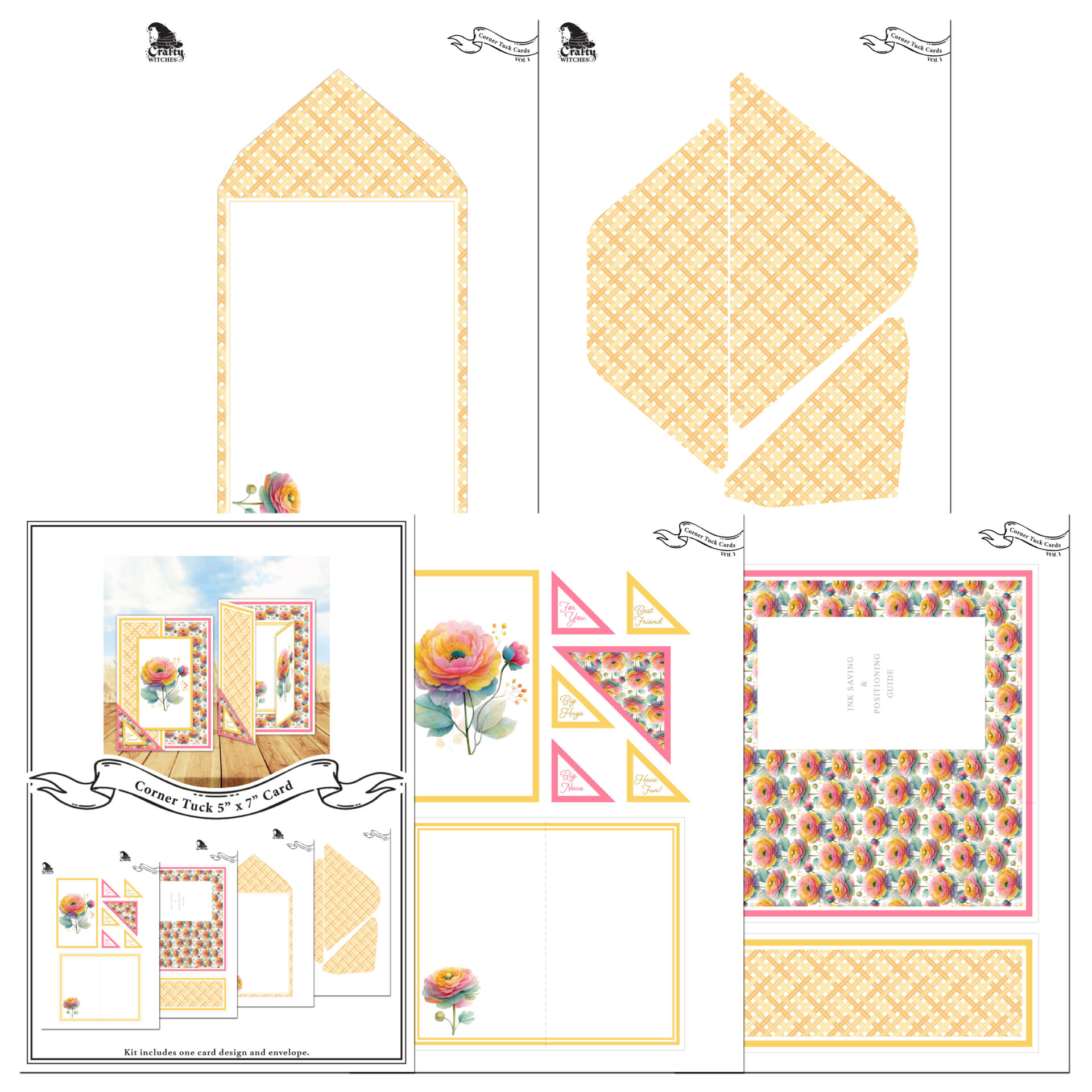The Crafty Witches Corner Tuck cards Vol I Digital Collection - Image 3