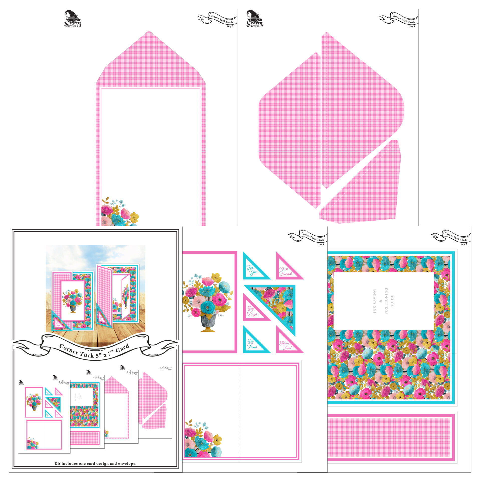 The Crafty Witches Corner Tuck cards Vol I Digital Collection - Image 2