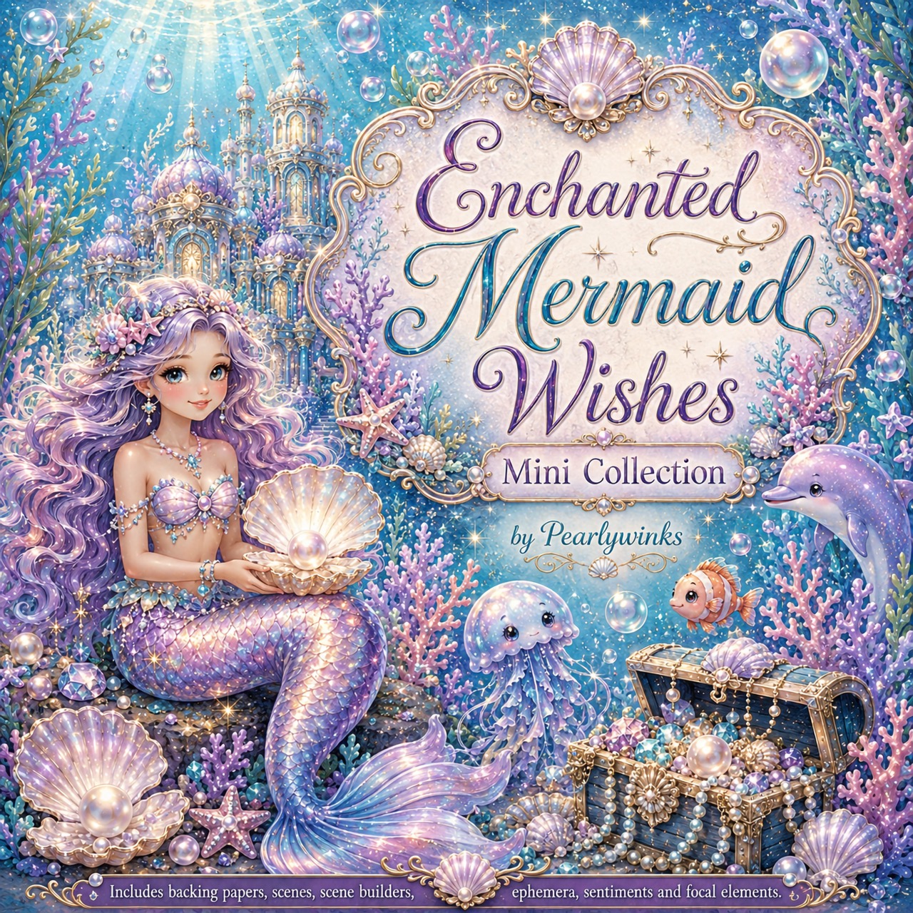 Pearlywinks - Enchanted Mermaid Wishes Mini Collection