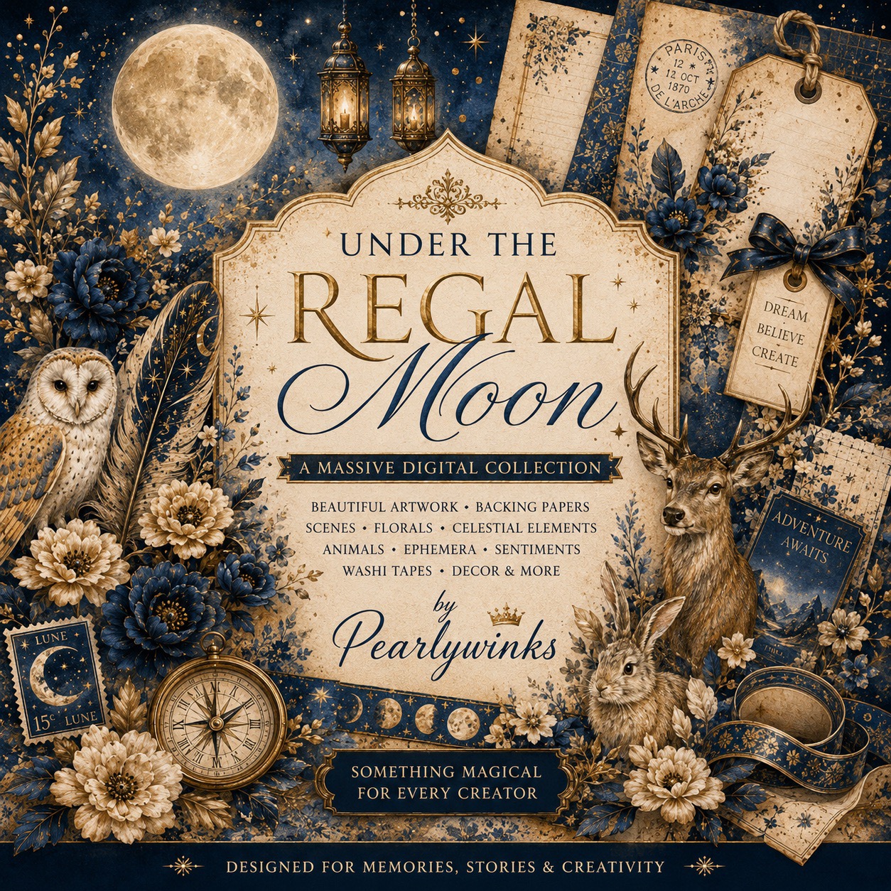 Pearlywinks - Under the Regal Moon Digital Download