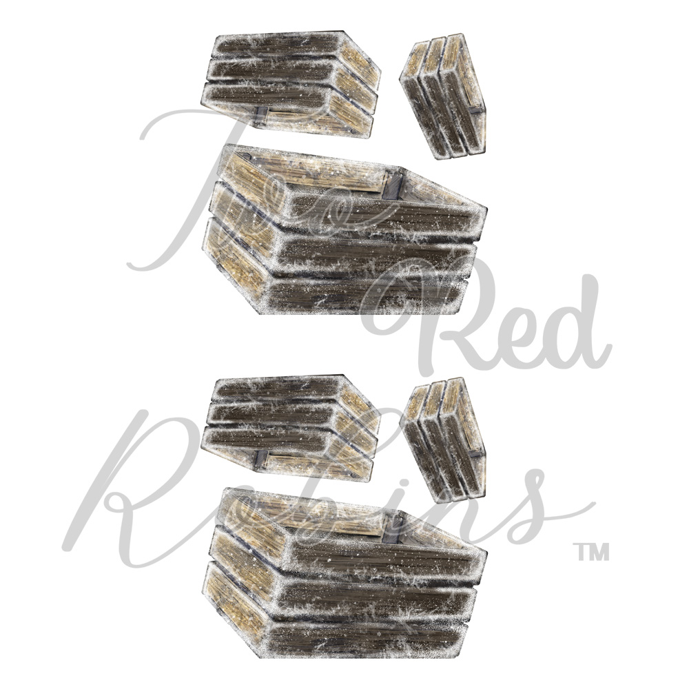 Two Red Robins Rustic Store Frosty Reflections Download