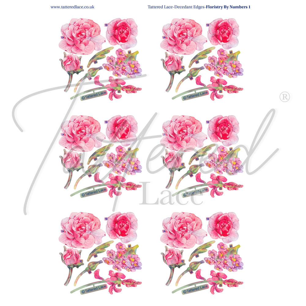 Tattered Lace Floristry by Numbers 1 Charisma Download