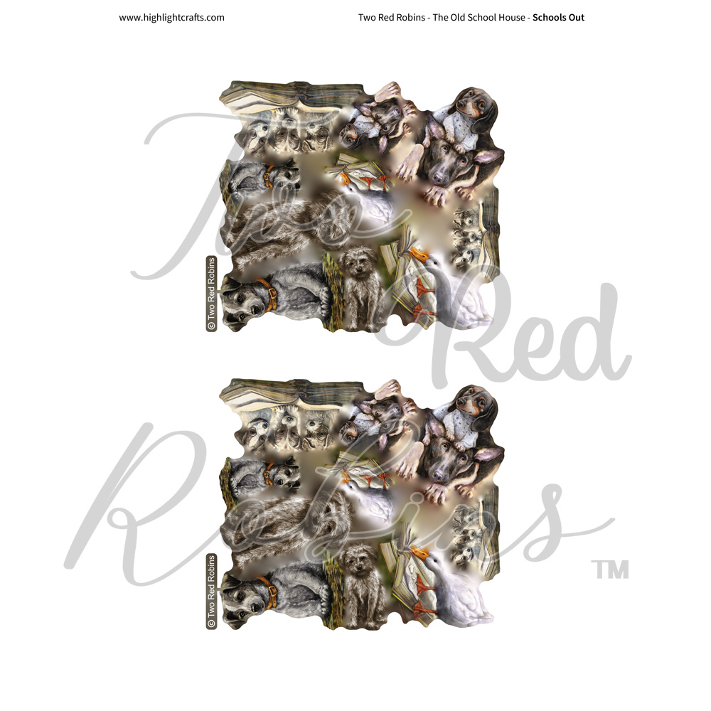 Two Red Robins School's Out Reflections Download 3