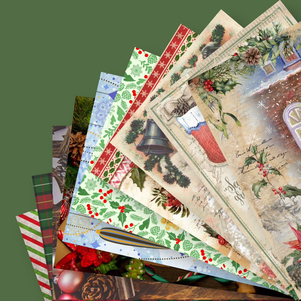 In The Studio Merry & Bright Artwork Download