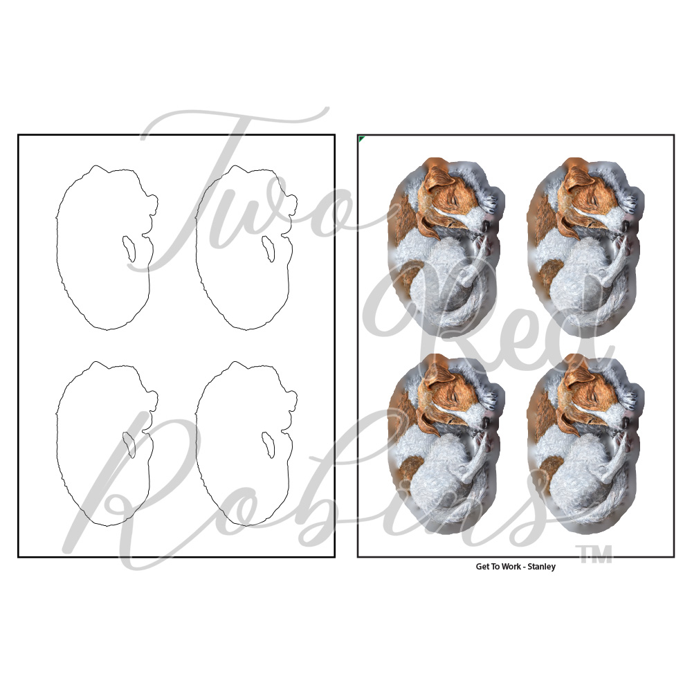 Two Red Robins Stanley SVG Download & Reflections Pack