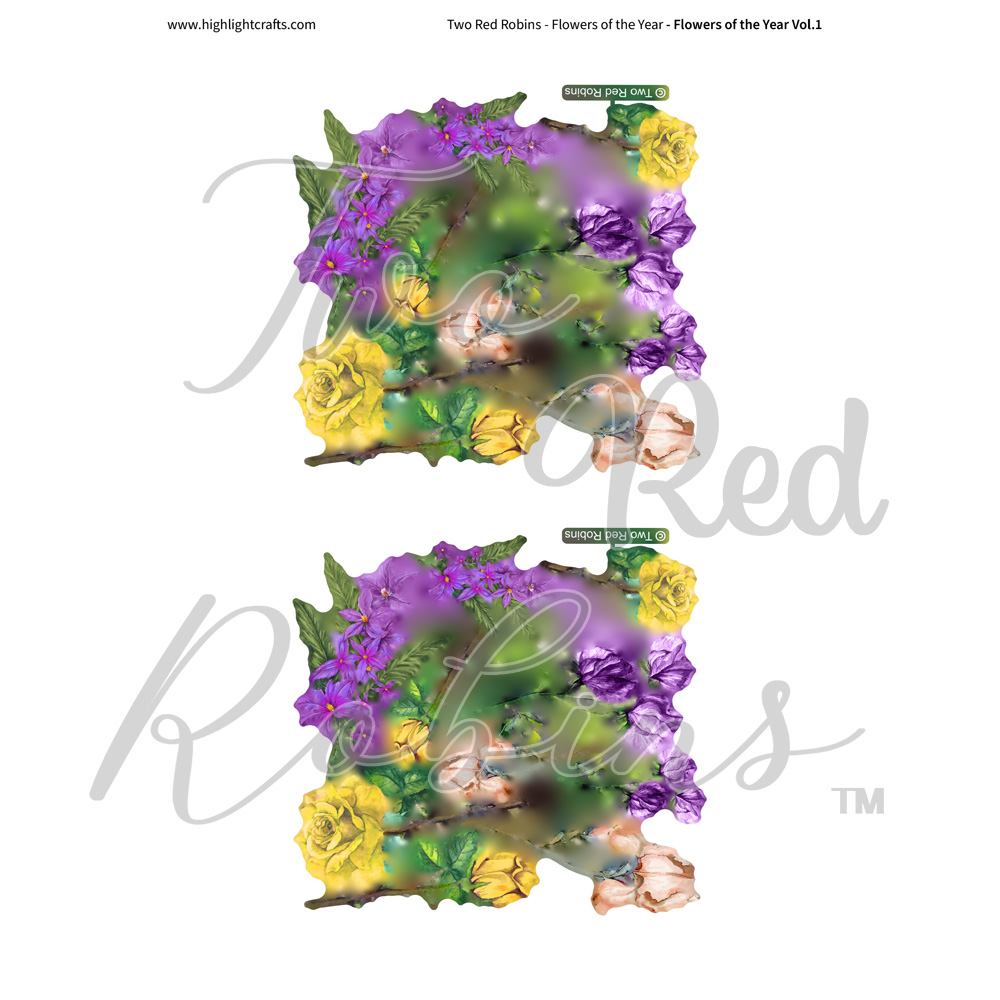 Two Red Robins Flowers of the Year Vol 1 Reflections Download 3