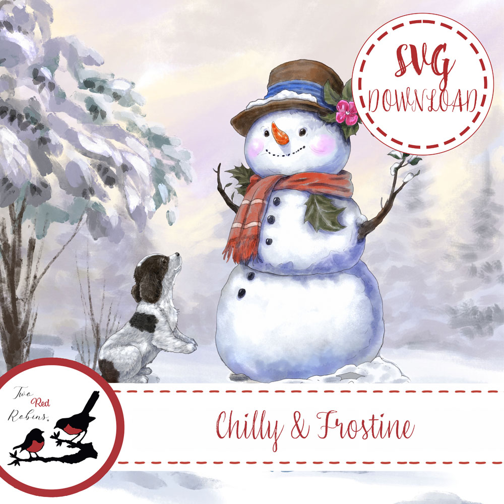 Two Red Robins Chilly & Frostine SVG Download