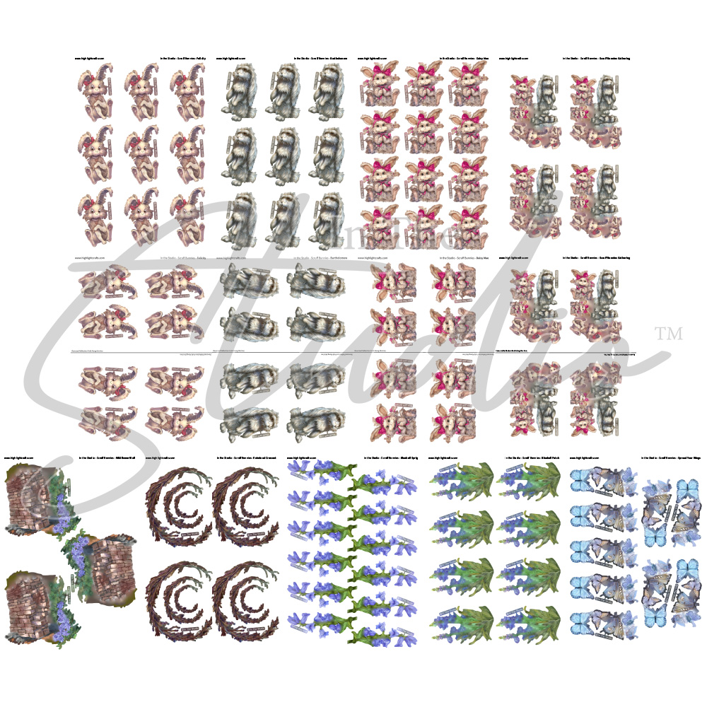 In The Studio Scruff Bunnies Reflections Free Download Bundle