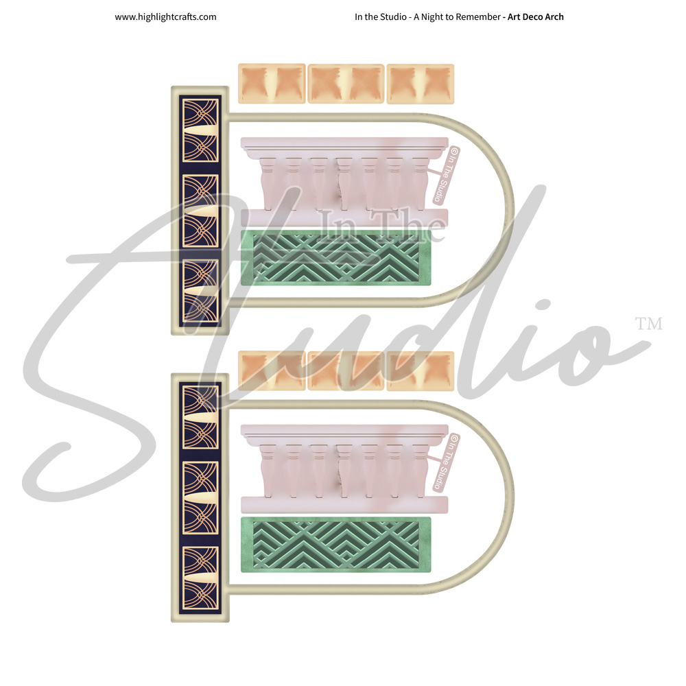 In The Studio Art Deco Arch Reflections Download