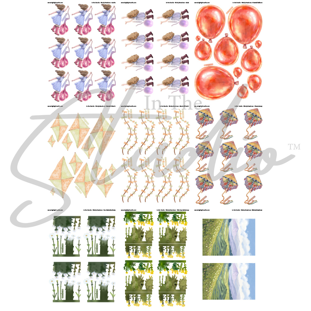 In The Studio Windy Meadows Reflections Free Download Bundle