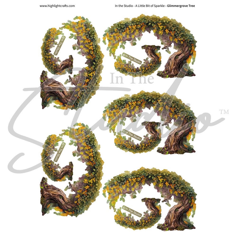 In The Studio Glimmergrove Tree Reflections Download 3
