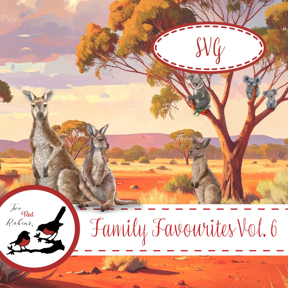 Two Red Robins Family Favourites Vol 6 SVG Download