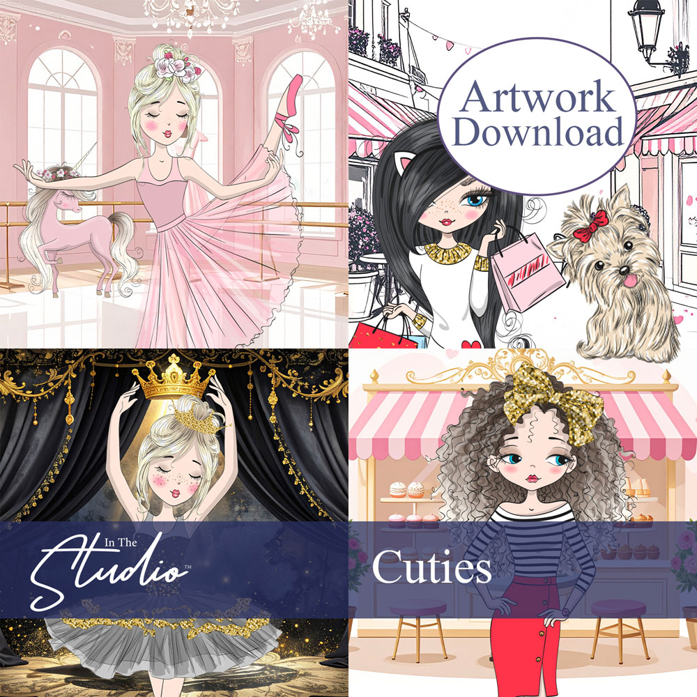 In The Studio Cuties Artwork Pack Download