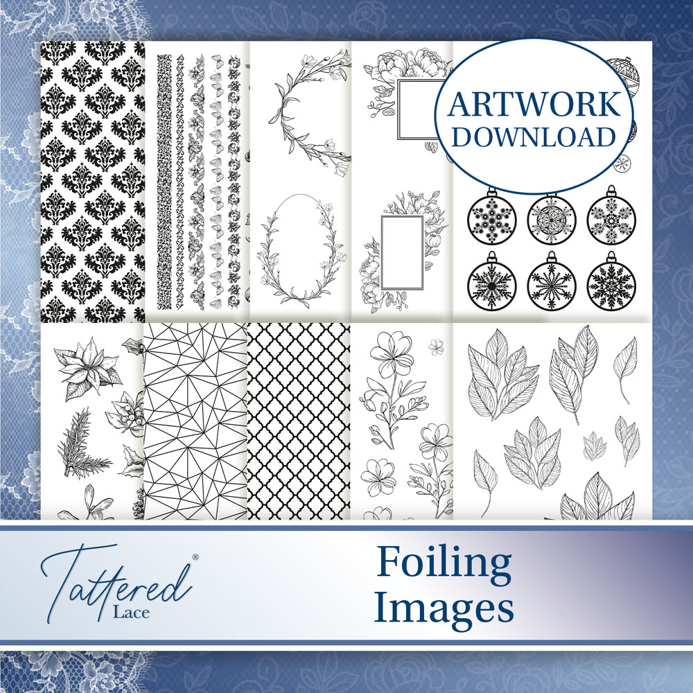 Tattered Lace Foiling Images Download