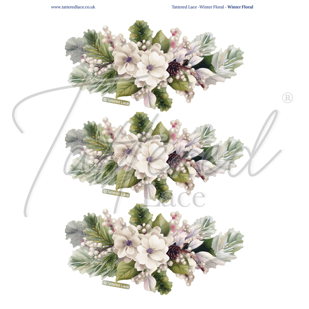 Tattered Lace Winter Floral Charisma Download 2