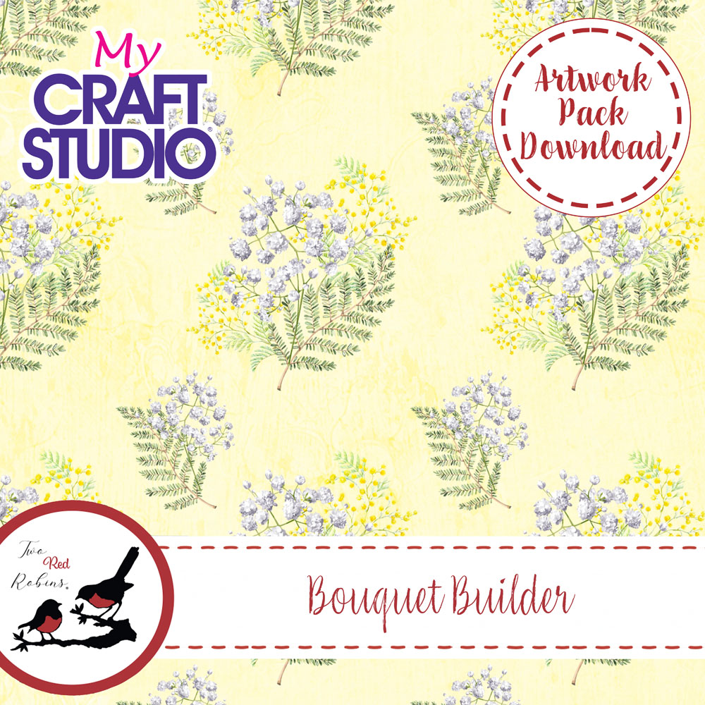Two Red Robins Bouquet Builder Artwork Pack Download