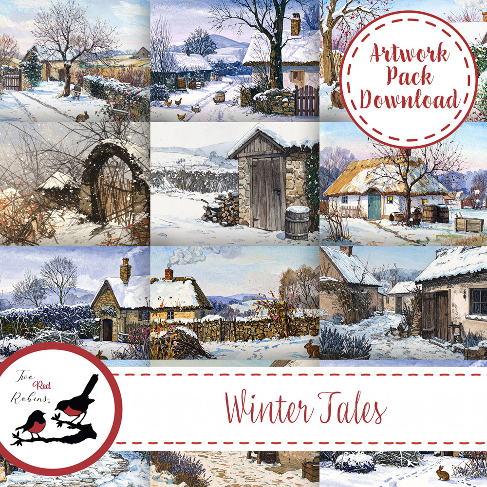 Two Red Robins Winter Tales Papers Download