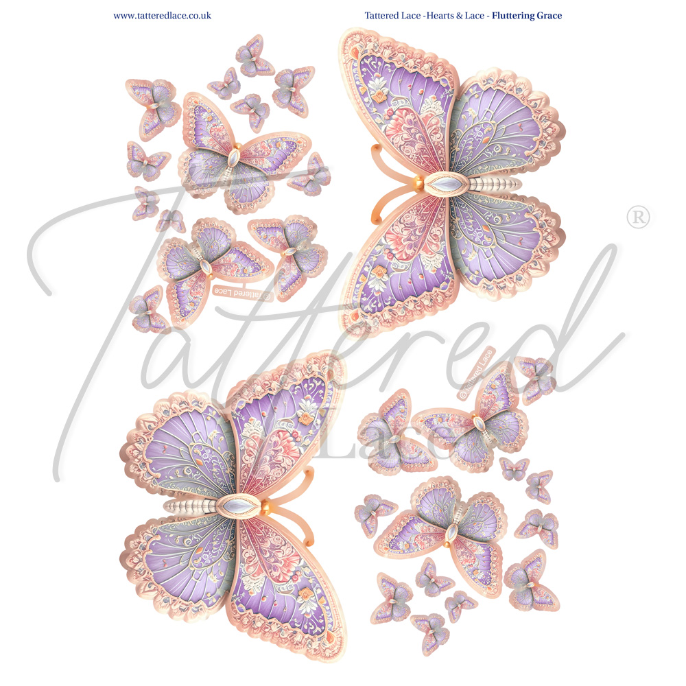 Tattered Lace Fluttering Grace Charisma Download 2