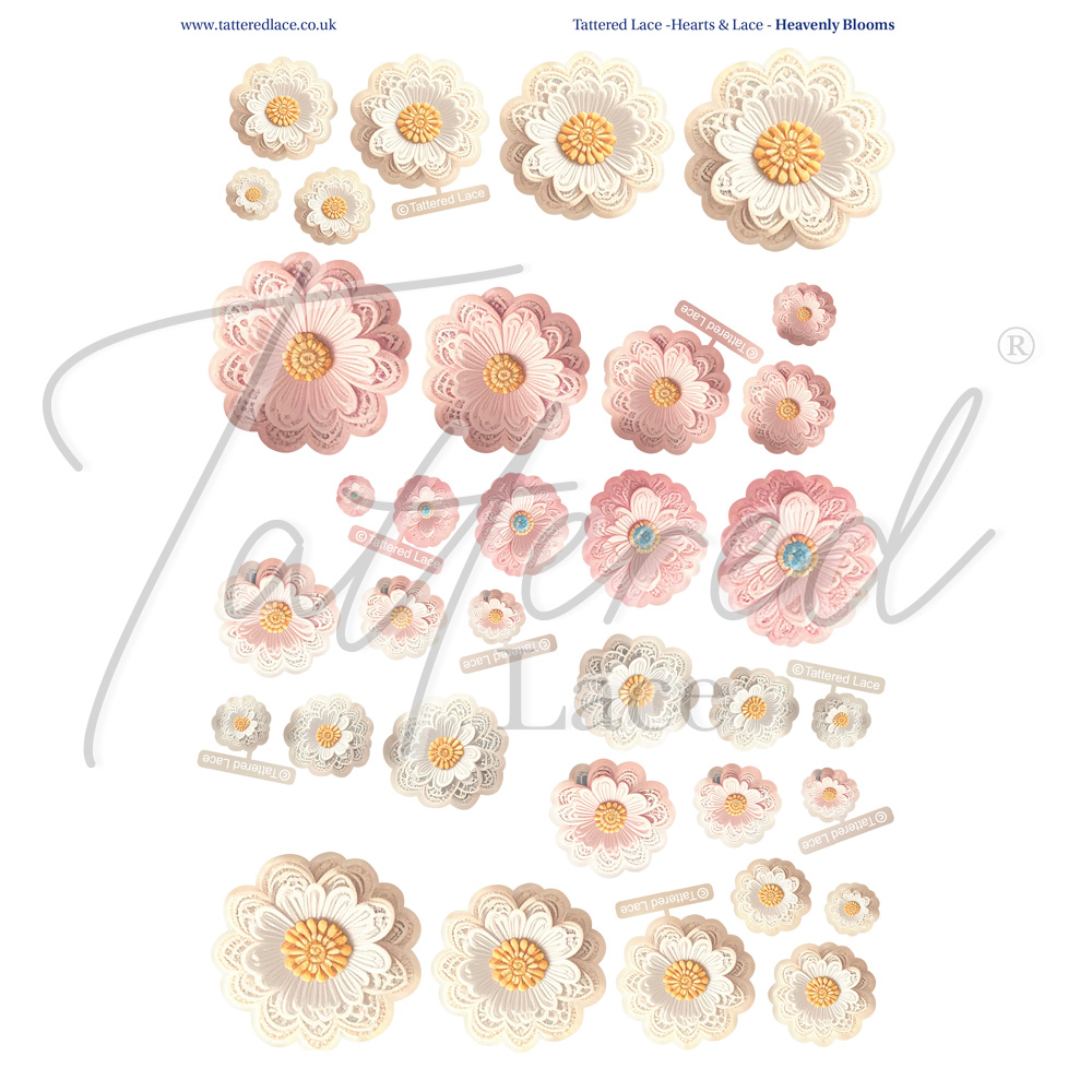 Tattered Lace Heavenly Blooms Charisma Download 1