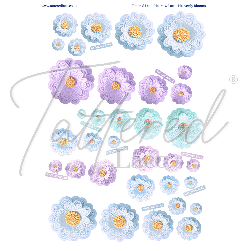 Tattered Lace Heavenly Blooms Charisma Download 2