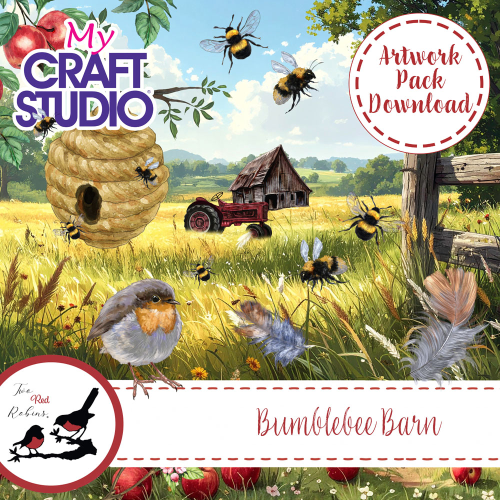 Two Red Robins Bumblebee Barn Artwork Pack Download
