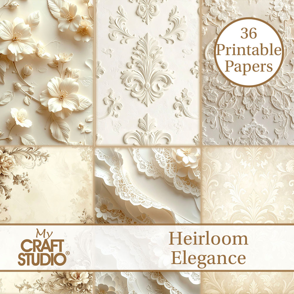 My Craft Studio Heirloom Elegance Papers Download