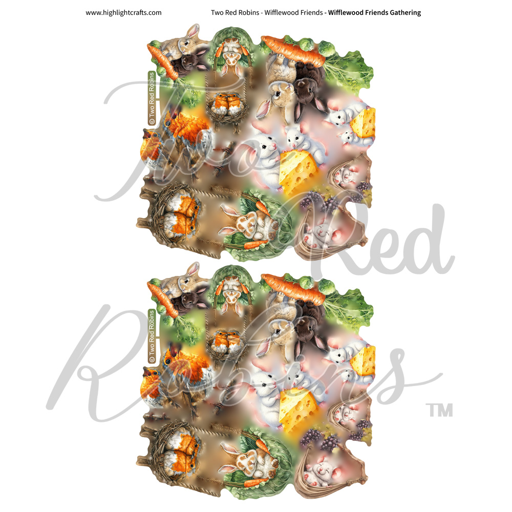 Two Red Robins Wifflewood Friends Gathering Reflections Download 2