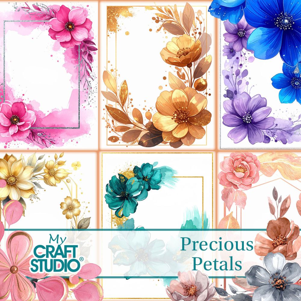 My Craft Studio Precious Petals Artwork Download