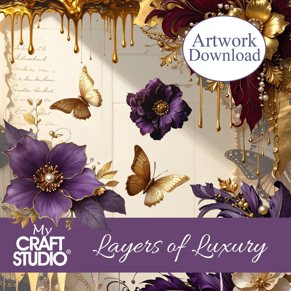 My Craft Studio Layers of Luxury Artwork Download