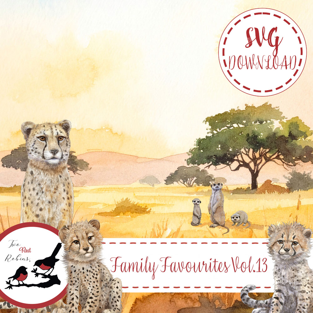 Two Red Robins Family Favourites Vol 13 SVG Download
