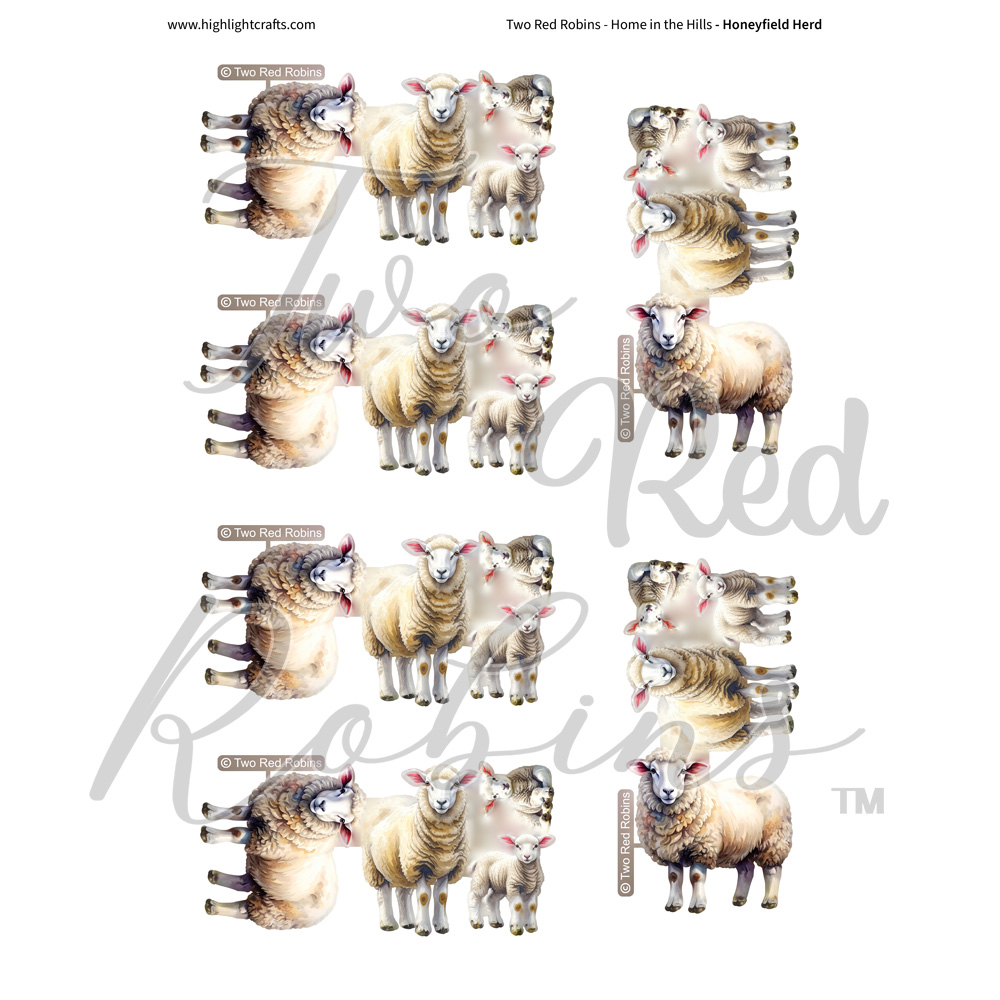 Two Red Robins Honeyfield Herd Reflections Download 1