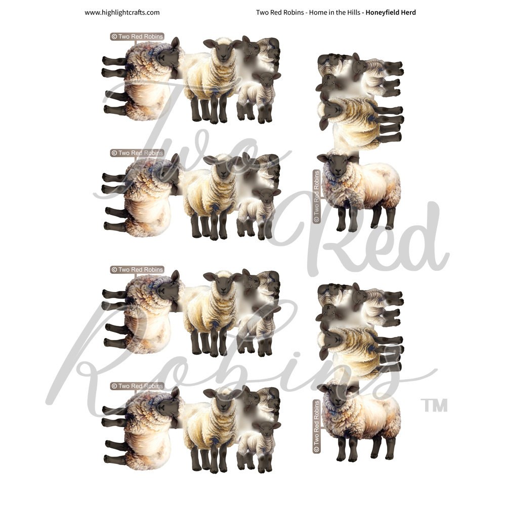 Two Red Robins Honeyfield Herd Reflections Download 2