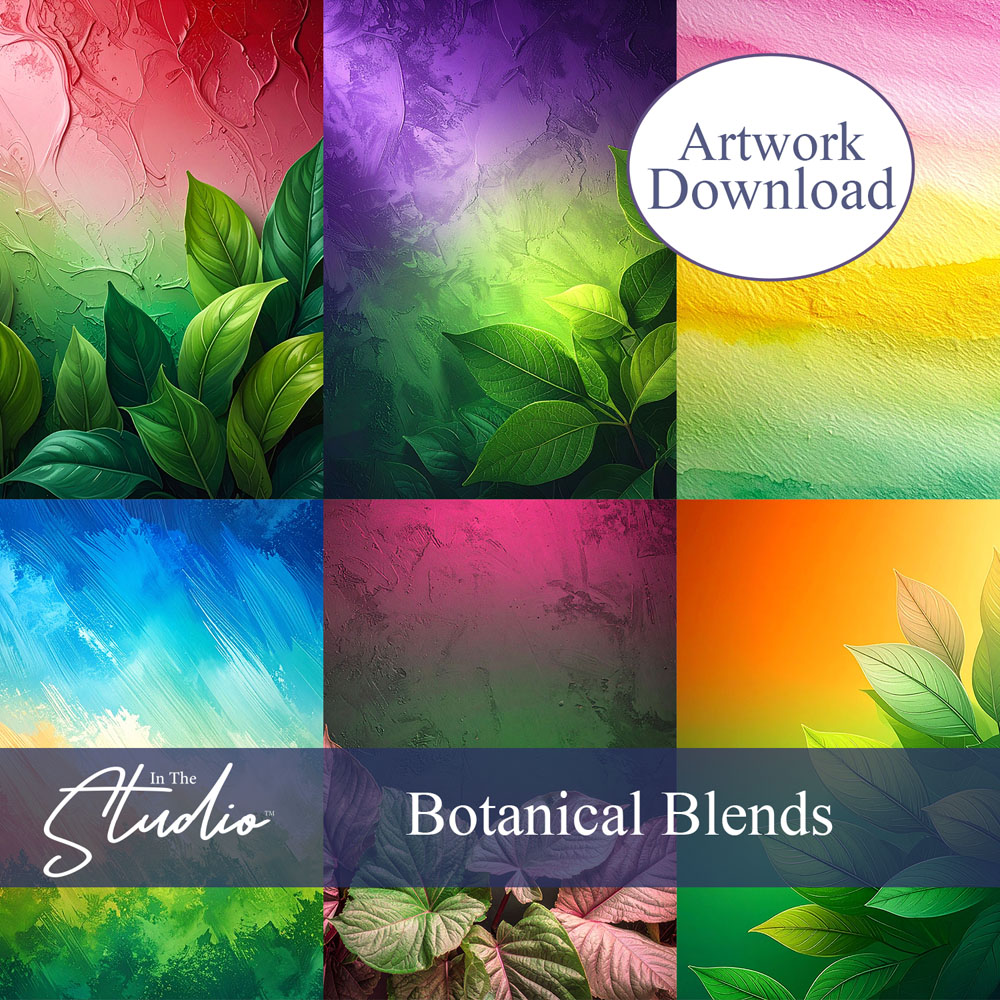 In The Studio Botanical Blends Papers Download