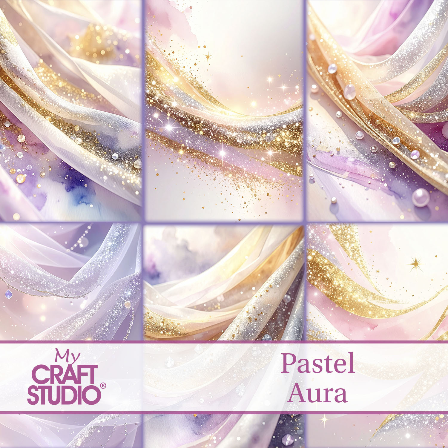 My Craft Studio Pastel Aura Backgrounds Download